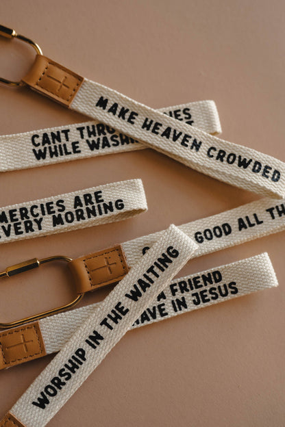 Make Heaven Crowded Wristlet
