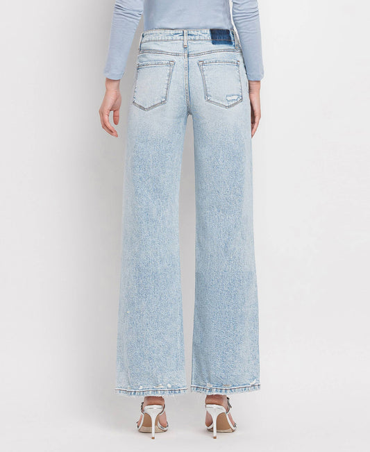 High Rise Wide Leg Jeans