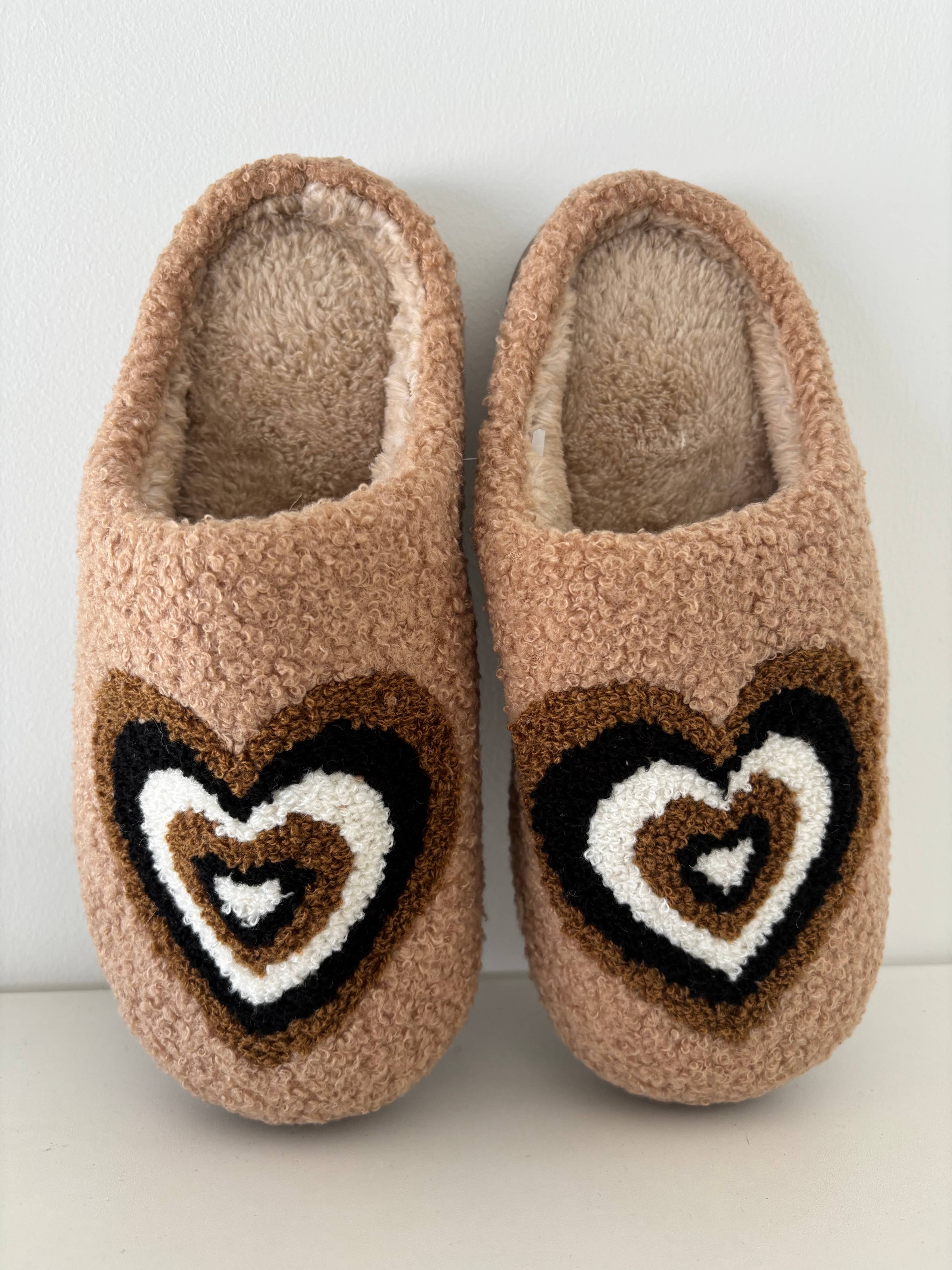 Cozy Heart Slippers