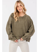 Tenille Round Neck Sweatshirt