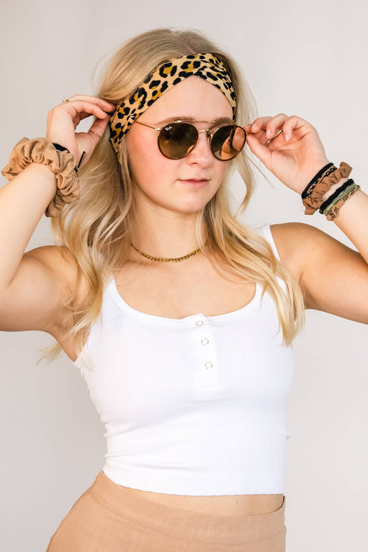The Perfect Button Down Tank Top