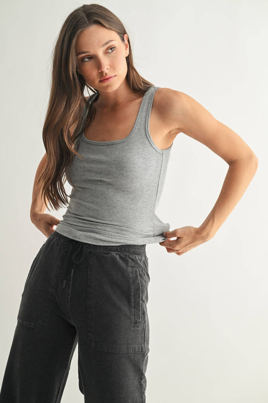 Gia's Square Neck Tank Top