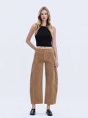 Cora Corduroy Barrel Pants