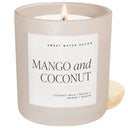 Mango and Coconut 15 oz Soy Candle