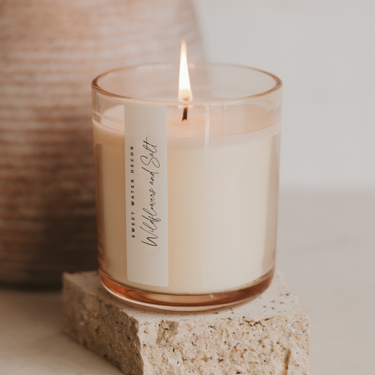 Wildflowers & Salt Candle