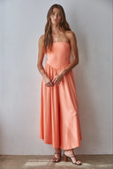 Teagan Strapless Flare Jumpsuit
