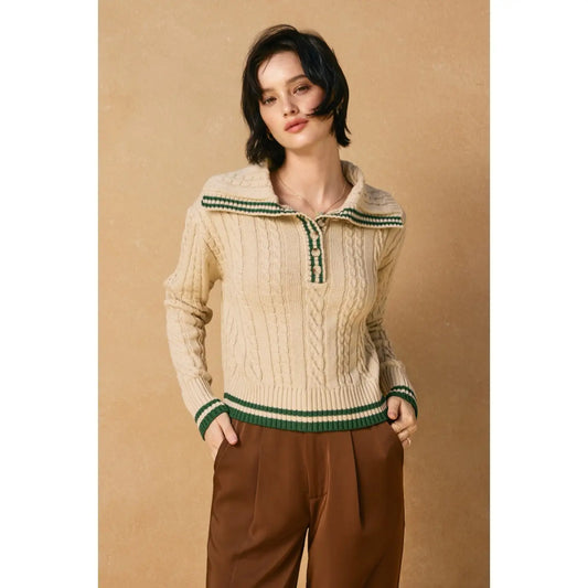 Sloane Collard Sweater