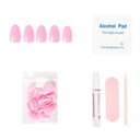 Think Pink Press on nails