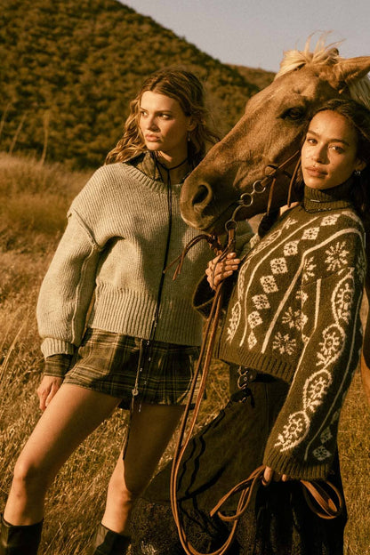 Drop Shoulder Sweater