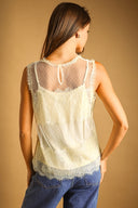 Maria Lace Mesh Top