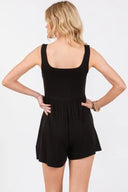 Double Layer Detailed Romper