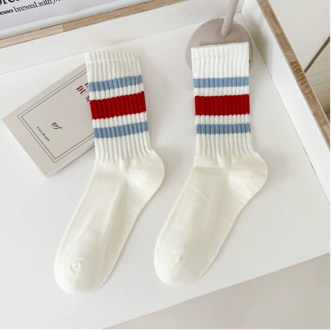 Retro Striped Socks