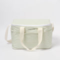 Light Cooler Bag Sea Sage Stripe