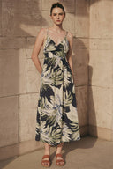 The Solara Strap Midi Dress
