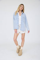 Cora Button Down Shacket