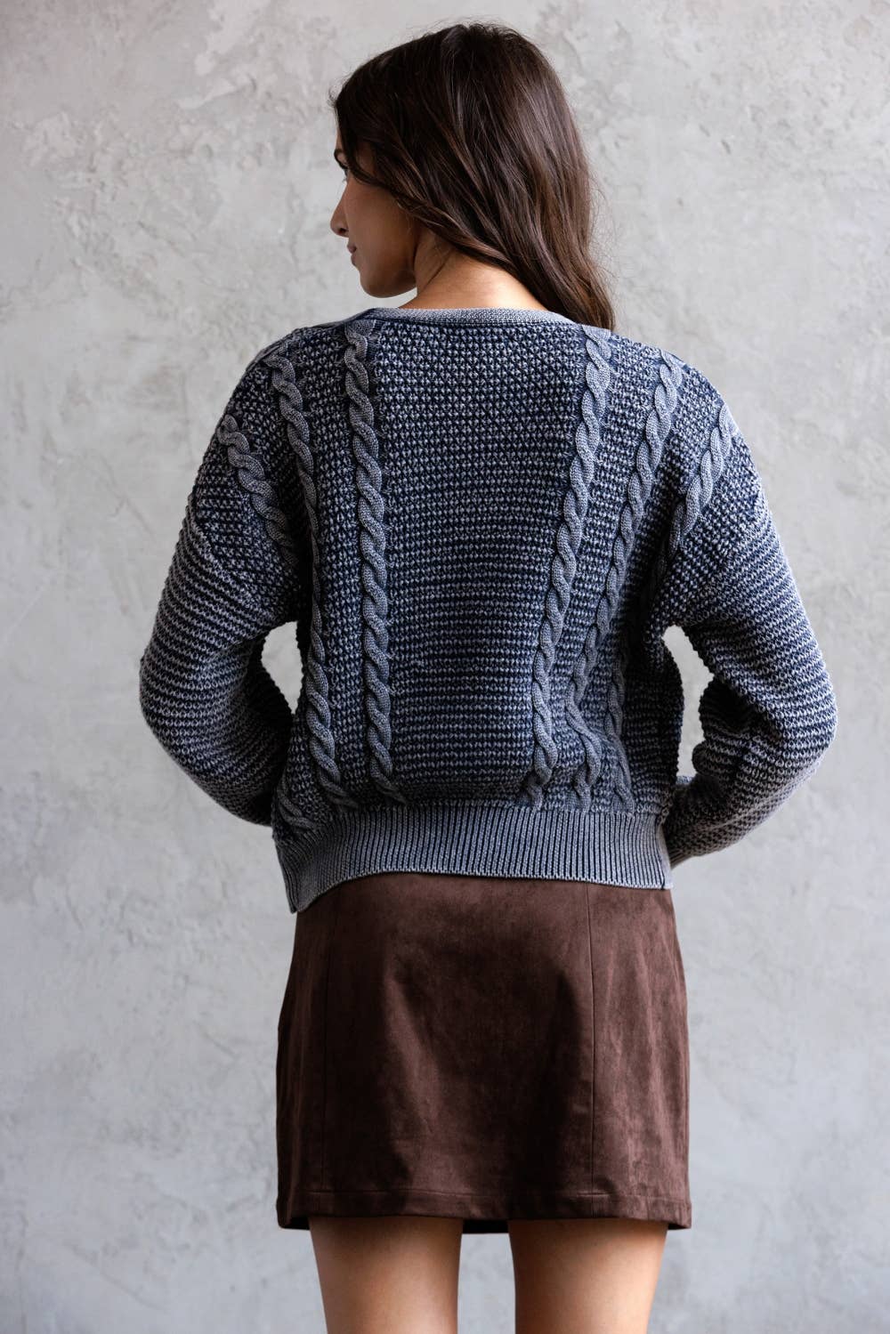 Morgen's Cable knit Sweater