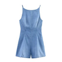 Jacie Denim Romper
