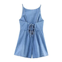 Jacie Denim Romper