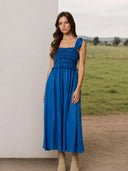 Deanna Denim Maxi Dress