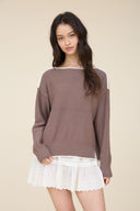 Colby Boat Neck Sweater