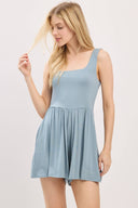 Double Layer Detailed Romper