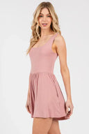 Double Layer Detailed Romper