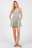 Double Layer Detailed Romper