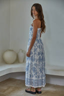 The Delilah Smocked Midi Dress