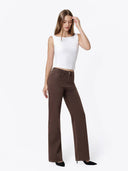 Kallen High Rise Slim Wide Jeans