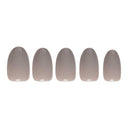 Pure Gray Press-On Nails