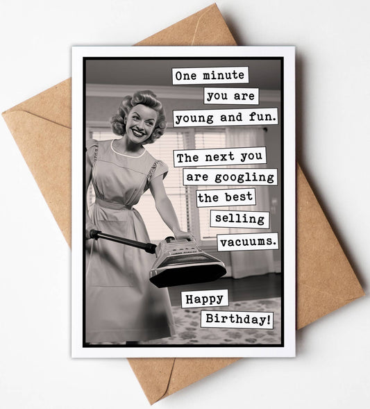Funny Birthday Greeting Card for Her