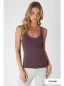 Vintage Reversible Ribbed Tank