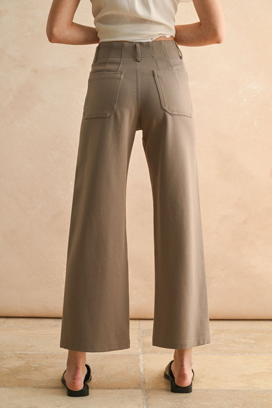 Hudson Ponte Crop Pants