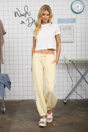 Kinlee Cropped Knit Tee