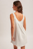 Haylee Scoop Neck Mini Dress
