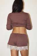Vera Lace Trim Shorts