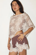 Vera Lace Trim Shorts
