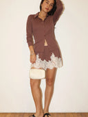 Vera Lace Trim Shorts