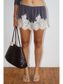 Vera Lace Trim Shorts