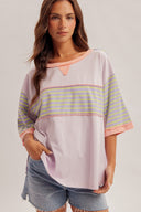 Finely Oversized Patch Tee