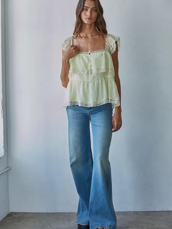 Presley Linen Top