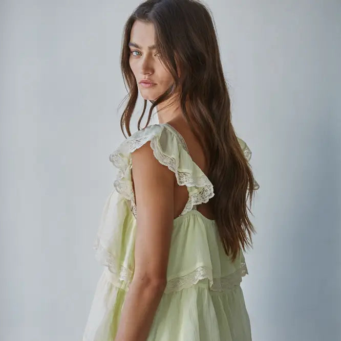 Presley Linen Top