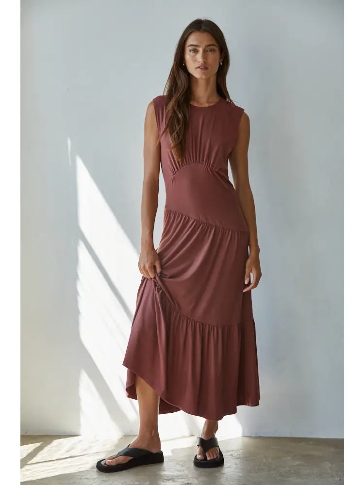 The Wray Flare Midi Dress