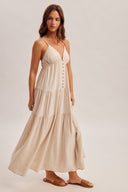 Reya Tiered Maxi Dress