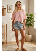 Striped Oversized Relaxed Top