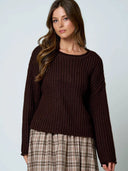 Rosie Long Sleeve Knit Sweater
