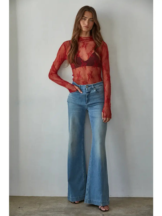 Ruby Lace Long Sleeve