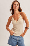 Lacey V-neck Cami