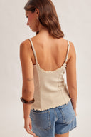 Lacey V-neck Cami