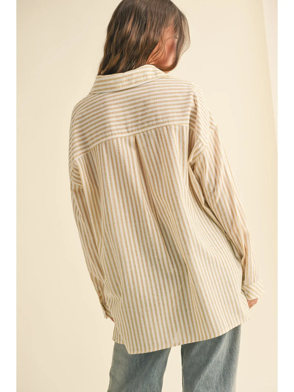 Striped Button Down Shirt